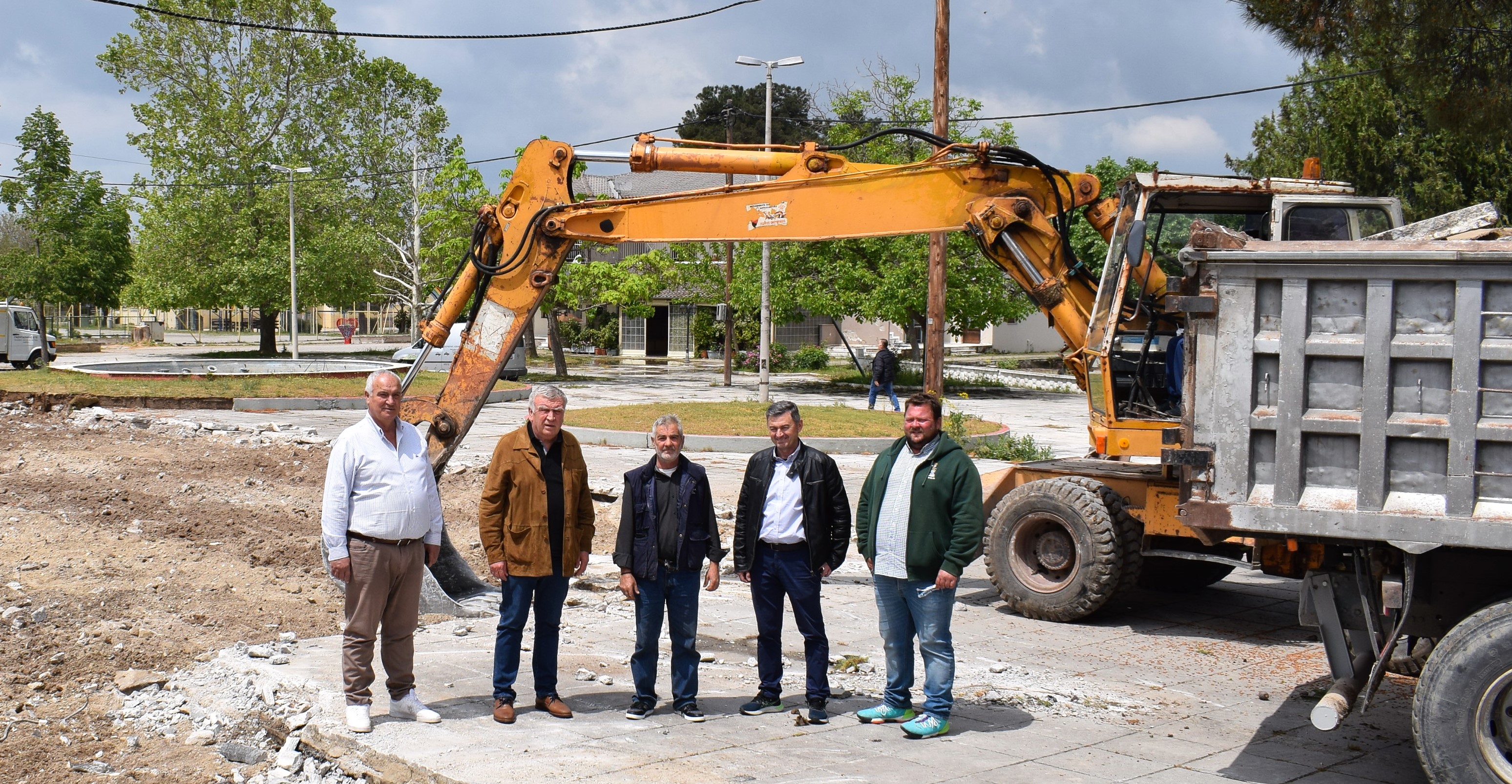 Δήμος Κιλελέρ: Ανακατασκευάζεται η πλατεία Μελισσοχωρίου